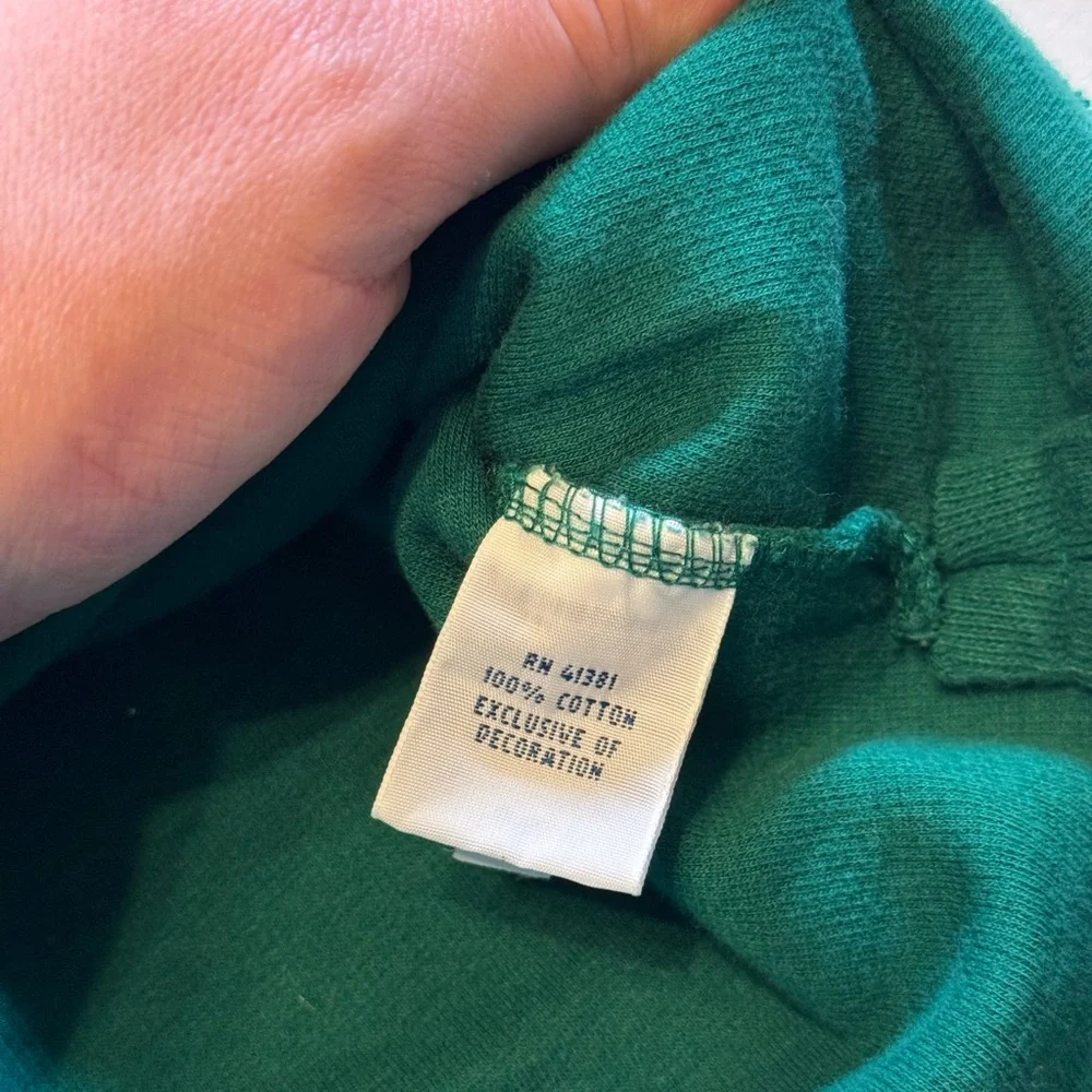 Men’s Polo by Ralph Lauren Green Quarter-Zip Sweater - Picture 8 of 10